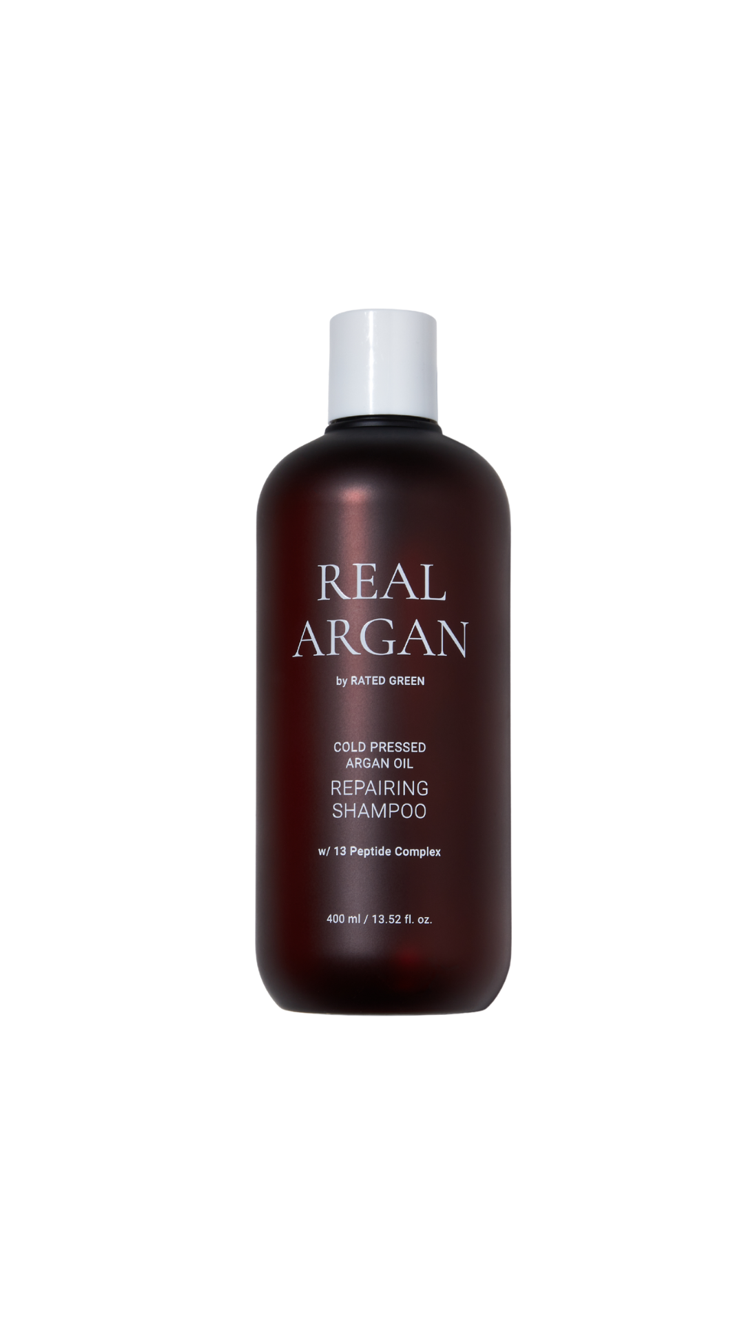 Шампунь з аргановим маслом Repairing Shampoo 400 ml, Rated Green