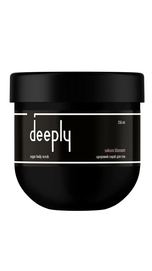 Цукровий скраб для тіла Sakura Blossom Sugar Body Scrub 250ml, Deeply