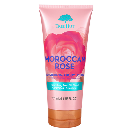 Лосьйон для тіла з ароматом марокканської троянди Moroccan Rose Hydrating Body Lotion, TREE HUT