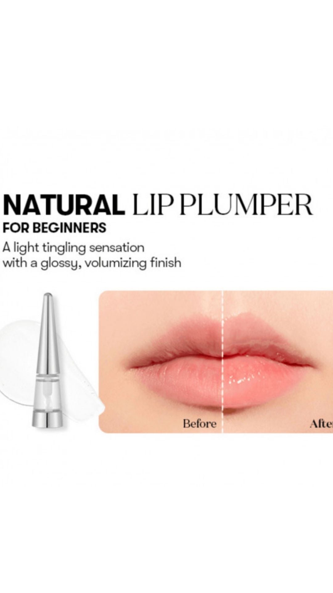 Делікатний ліп-плампер з мікроголками для збільшення губ Reedle Shot Lip Plumper Beginner, VT Cosmetics