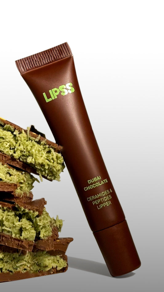 Lipper блиск для губ Dubai Chocolate, LIPSS CARE