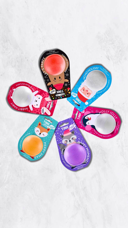 Бомбочки новорічні для ванни,Tink