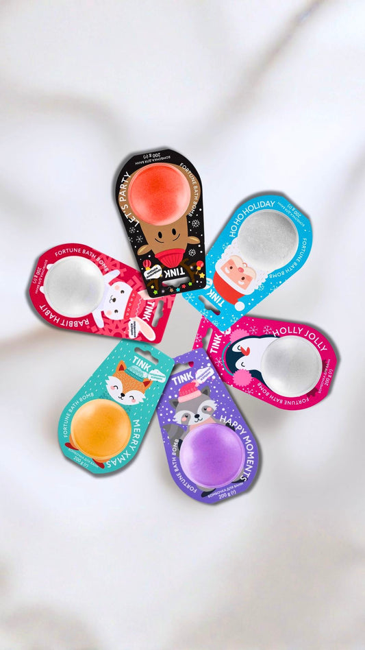 Бомбочки новорічні для ванни,Tink