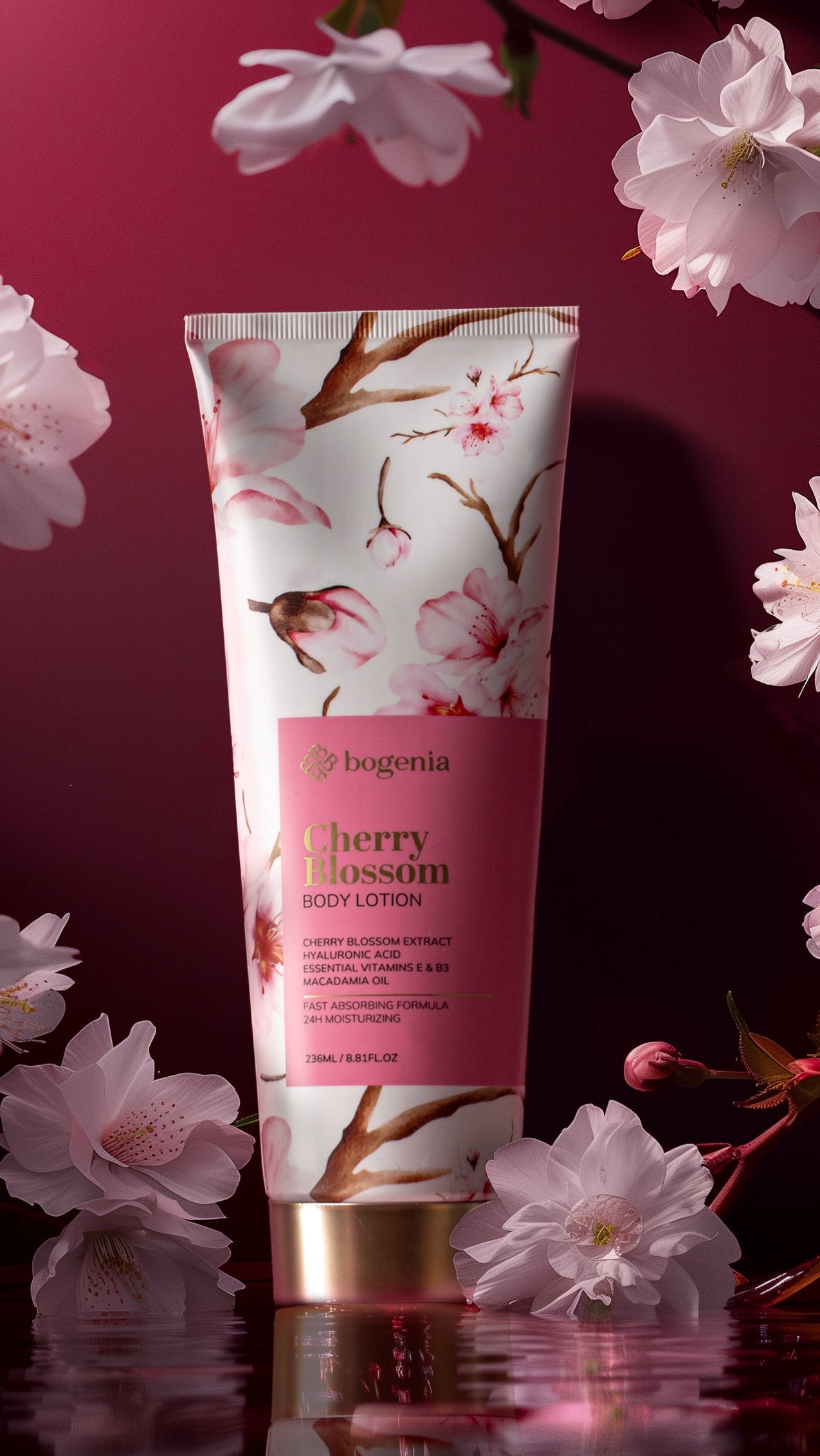 Лосьйон для тіла Cherry Blossom Body Lotion, Bogenia