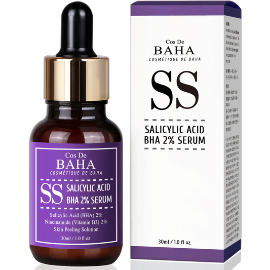 Кислотна сироватка з саліциловою кислотою BHA Salicylic Acid 2% Exfoliant Serum, COS DE BAHA