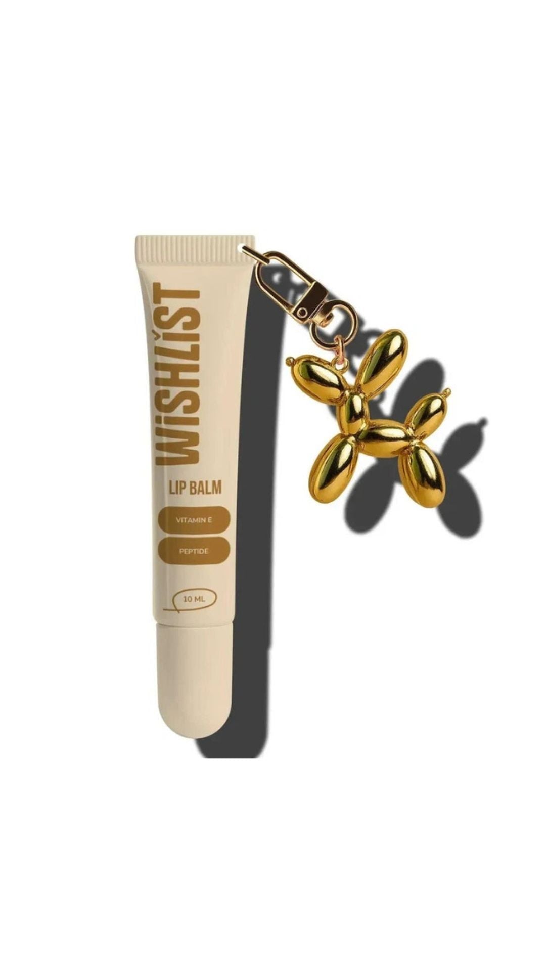 Бальзам-блиск для губ Blessed Honey Lip Gloss Balm, 10мл + Іграшка-Брелок, WiSHLiST