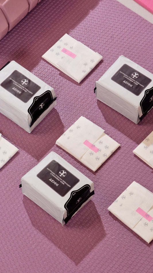 Денні натуральні гігієнічні прокладки з аніоновим чіпом, Feel Fine