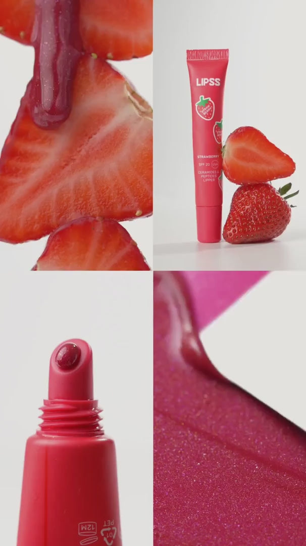 Lipper блиск для губ Strawberry, LIPSS CARE