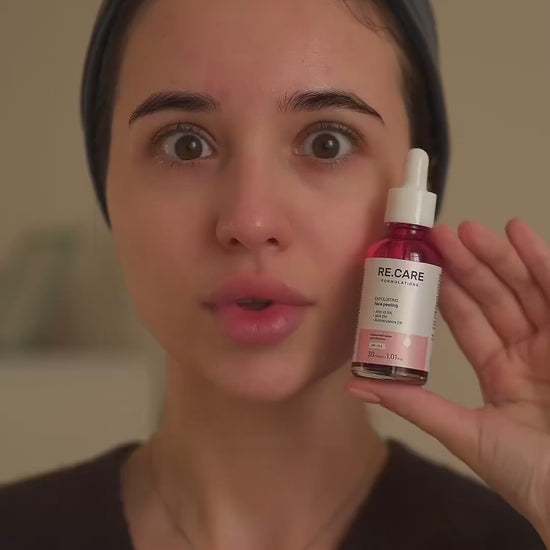 Кислотний пілінг для обличчя Exfoliating Face Peeling 30ml, Recare