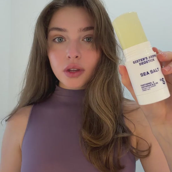 Твердий дезодорант з ароматом Морська сіль 50gr, Sister's Aroma