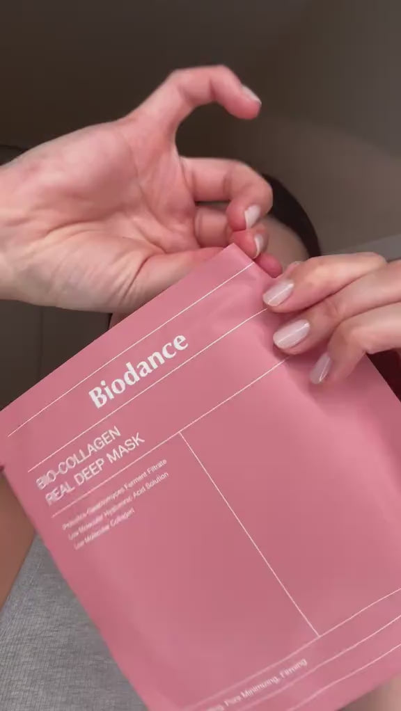 Нічна гідрогелева маска з колагеном Bio-Collagen Real Deep Mask