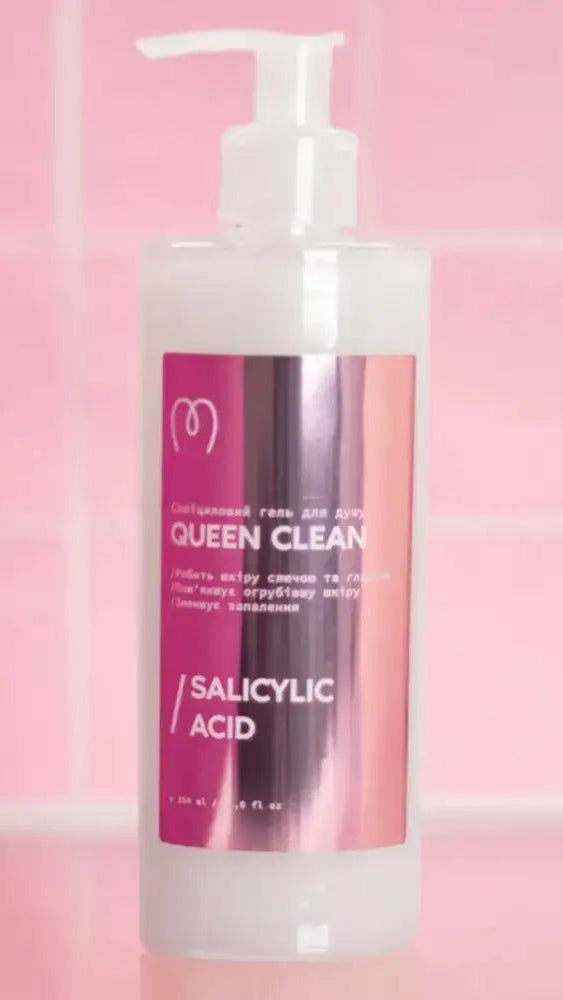 Саліциловий гель для душу Queen Clean Mary Babe 350 мл, Mary Babe